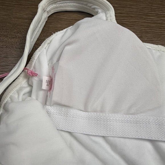 Stoney Clover Lane X Target One-Piece Swimsuit, Ribbed, White, NWT Size Medium - Picture 7 of 10